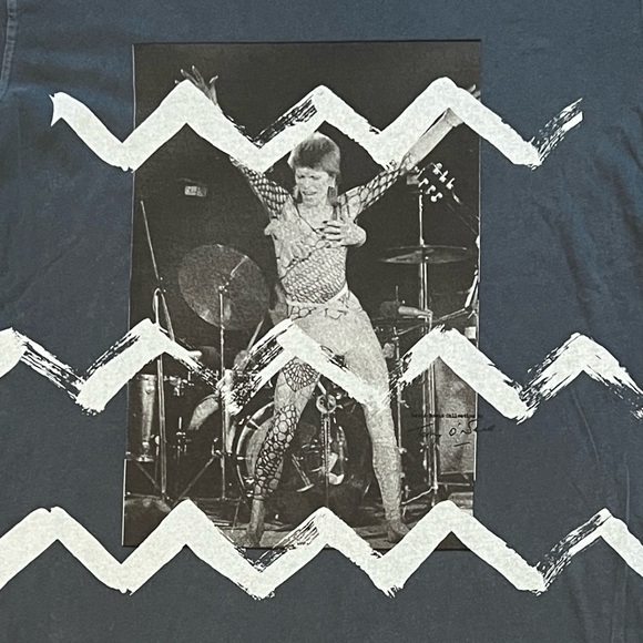 RARE David Bowie Collection by Terry O’Neill Vintage Tee S/M - Picture 3 of 4